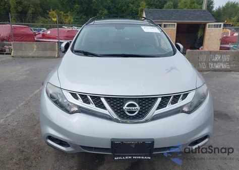 2014 Nissan Murano Sl z USA, uszkodzony, nr VIN JN8AZ1MW8EW519143